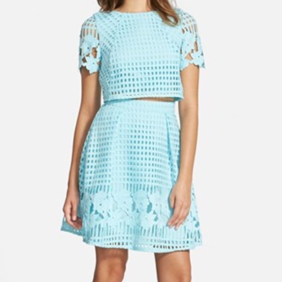 a. drea Dresses & Skirts - A. Drea 2-Piece Crop Top and Skirt Set